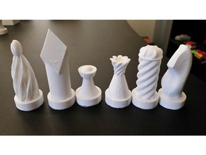 creativeweird tablero de ajedrez divertido 3d print model - Mito3D