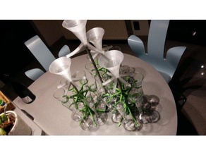 champagne bar kitchen dining dispenser drinks 3d print model - Mito3D