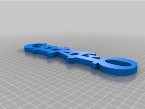 parola grafo sculture personalizzato 3d print model - Mito3D
