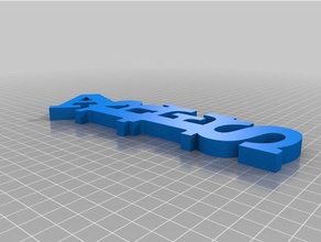 word ares heykeller özelleştirilmiş 3d print model - Mito3D