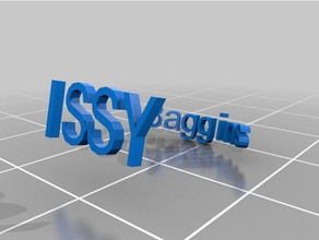issy rings customized 3d print model - Mito3D