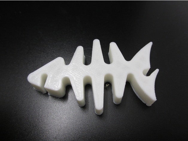 pescado auricular cordwrap los gadgets para enrollar el cable 3D print model - Mito3D