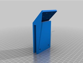bowden frame mount anet a8 3d Drucker Teile angepasst 3d print model - Mito3D