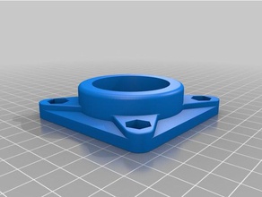 bloque de cojinete-yatak rulman gadgets rodamiento 3d print model - Mito3D