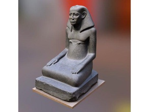 gebu master royal treasury scans replicas 3d printing scan cultural heritage egypt egyptian hieroglyphs funeral myth sculpture 3d print model - Mito3D