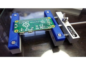 stickvise Kiefer raspi null - Elektronik madewithtinkercad hackaday raspberry pi 3d print model - Mito3D