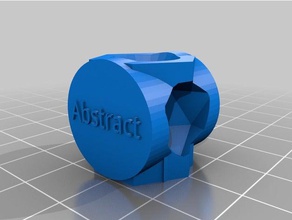 abstraktes Objekt 3d drucken Neugier Phantasie Formen denken einzigartige 3d print model - Mito3D