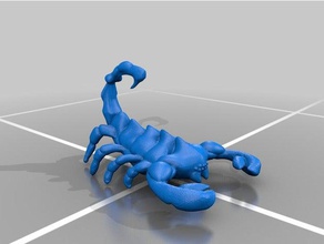 scorpion 3d stampa 3d print model - Mito3D