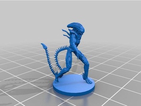 xenomorph étranger sculptures l'art 3d print model - Mito3D