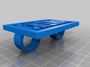 cina anelli personalizzato 3d print model - Mito3D