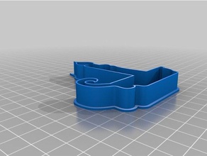 candle cookie cutter kitchen dining 3d print model - Mito3D