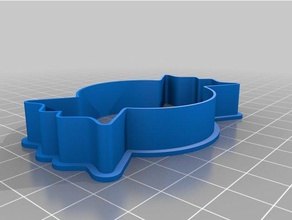 wrapped hard candy cookie cutter kitchen dining 3d print model - Mito3D