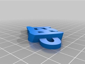 piet Schlüsselanhänger angepasst 3d print model - Mito3D