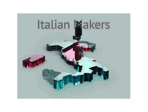 logotipo de fabricantes italianos 2d arte 3d print model - Mito3D