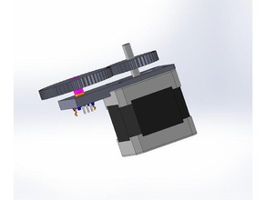 motor de passo encoder rotativo 3d impressão 3d print model - Mito3D