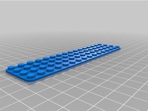 16 4 baseplate lego-compatible brick construction toys customized 3d print model - Mito3D