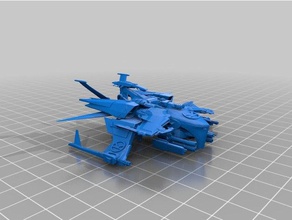 rogue-bomber 3d drucken 3d print model - Mito3D