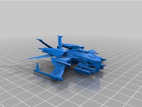 rogue fighter 3d printing 3d print model - Mito3D