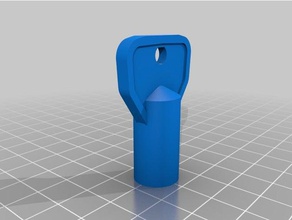 my customized customisable key household 3d print model - Mito3D