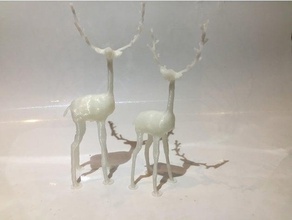renne di città del capo in stile animali 3d print model - Mito3D