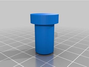 my customized cap hole replacement parts 3d print model - Mito3D