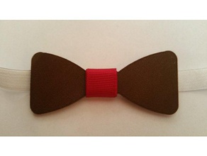 enfant bow tie accessoires 3d print model - Mito3D
