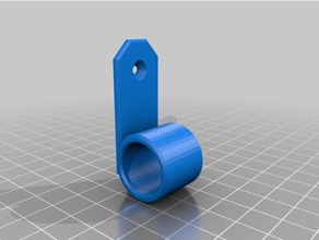 pipe hanger - Organisation angepasst 3d print model - Mito3D
