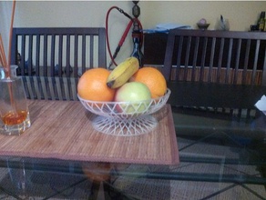 plato de fruta cocina comedor la decoración diseño fave casa estructura 3d print model - Mito3D