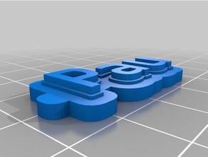 clauer pau avelina Schlüsselanhänger angepasst 3d print model - Mito3D
