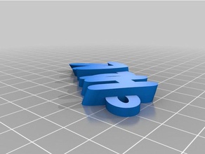 name keyring holly keychains customized 3d print model - Mito3D