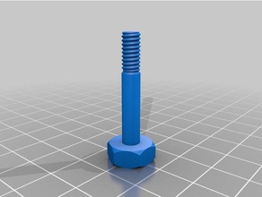 Metalldetektor-Kopf-Schraube 1 Teile angepasst 3d print model - Mito3D