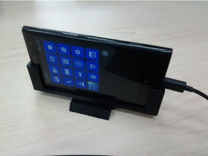 nokia lumia tripod mount camera 1020 phone 3d print model - Mito3D