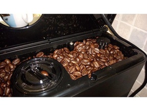 saeco incanto coffee machine grinder adjustment knob kitchen dining adjustlment thumbwheel 3d print model - Mito3D