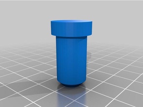 my customized cap hole replacement parts 3d print model - Mito3D