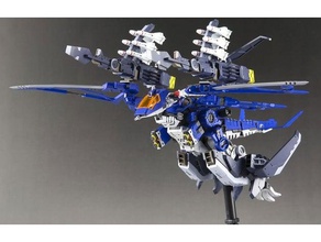 zoid pteras bomber sculture anime mecha 3d print model - Mito3D