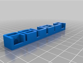meu personalizada 3d nome plateabuela esculturas 3d print model - Mito3D