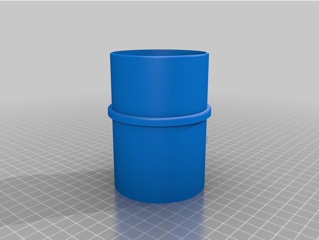 simple penholder office 3D print model - Mito3D