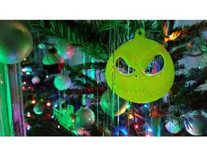 jack christmas tree ornament Zeichen logos 3d print model - Mito3D