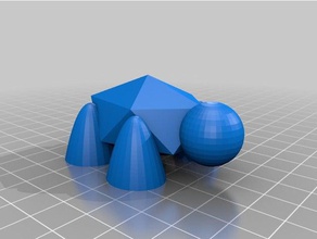 kaplumbağa iplik hayvanlar 3d print model - Mito3D