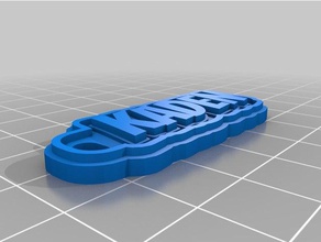 kaden keychains customized 3d print model - Mito3D