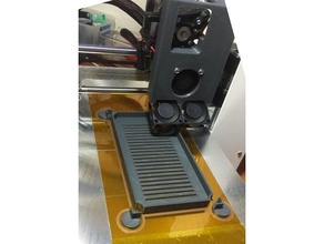 printrbot jugar extrusor de la cubierta montaje del ventilador 3d impresora partes refrigeración 3d print model - Mito3D