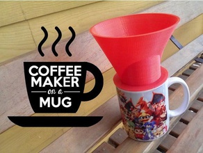 coffee maker mug kitchen dining 3d print model - Mito3D