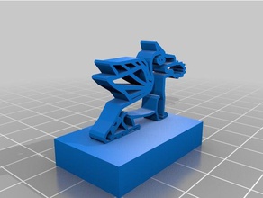 vivien Drachen Kunst 3d print model - Mito3D