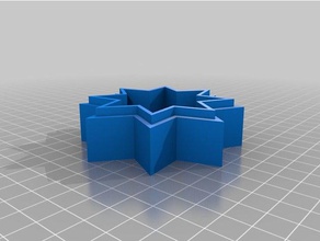 star christmas box Mode Geschenk Schmuck 3d print model - Mito3D