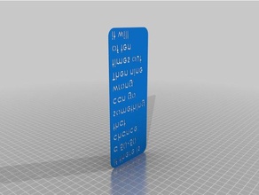 kitap işareti ofis 3d print model - Mito3D