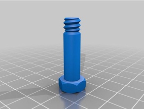 m8 Schraube Spule Fuß Teile angepasst 3d print model - Mito3D