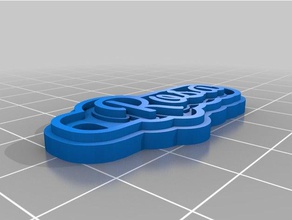 rosa keychains customized 3d print model - Mito3D