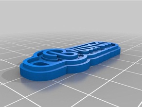 bruna Schlüsselanhänger angepasst 3d print model - Mito3D