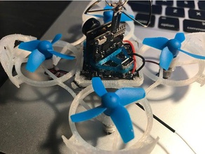 furious fpv acrowhoop v2 mount hobby acro whoop tinywhoop 3d print model - Mito3D