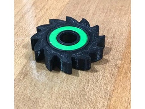 fidget uno-spinner 608 bearing other toy 3d print model - Mito3D